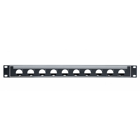Lowell Rack Panel for NeutrikD N10P-ID-1